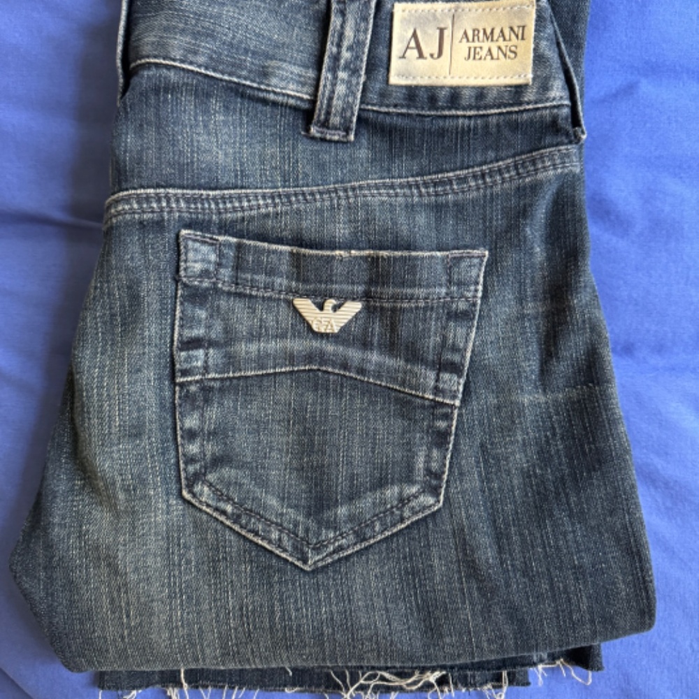 Armani Jeans, size 25, INDIGO 007,